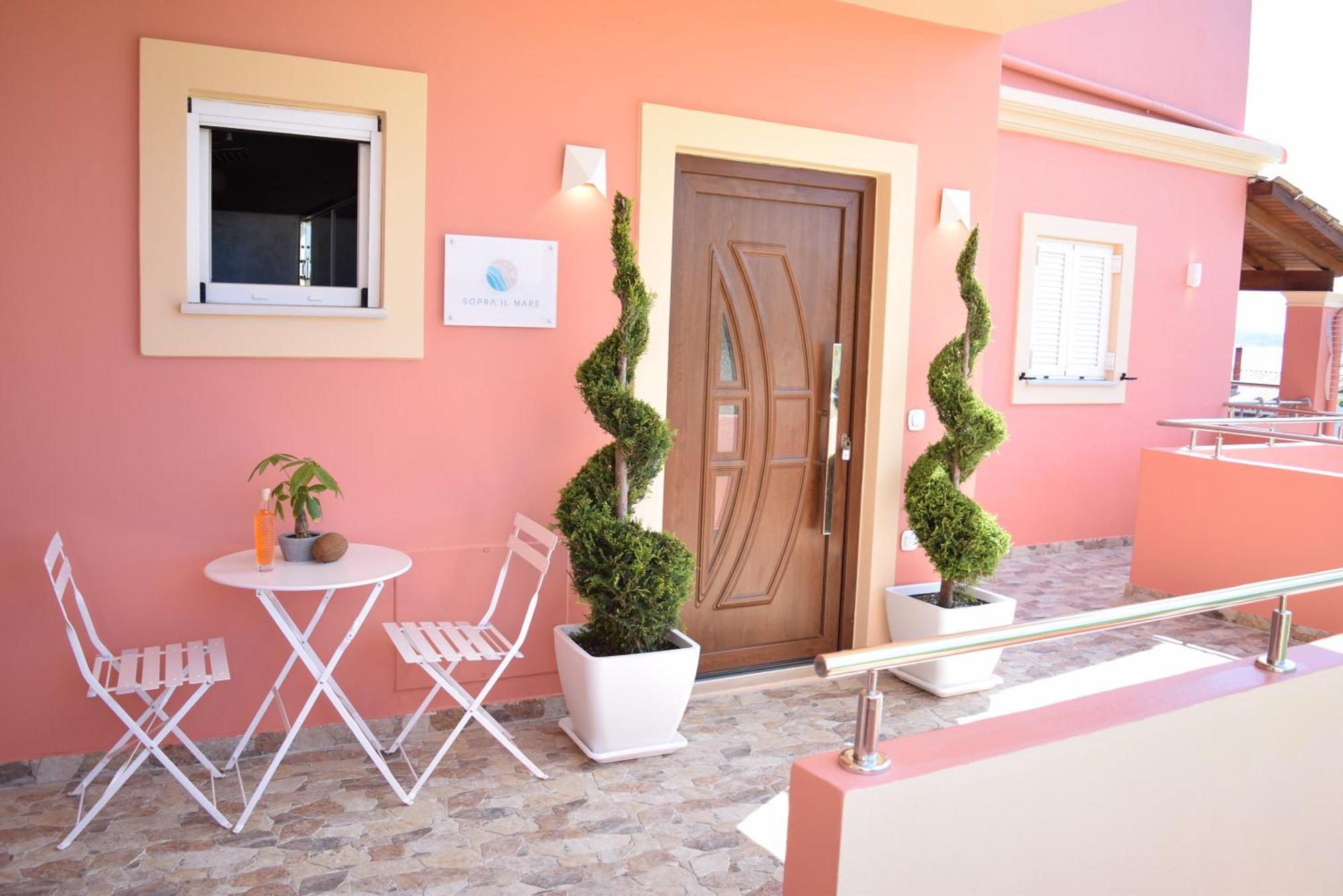 Corfu Seaview Maisonette - Sopra Il Mare Petriti  Bagian luar foto