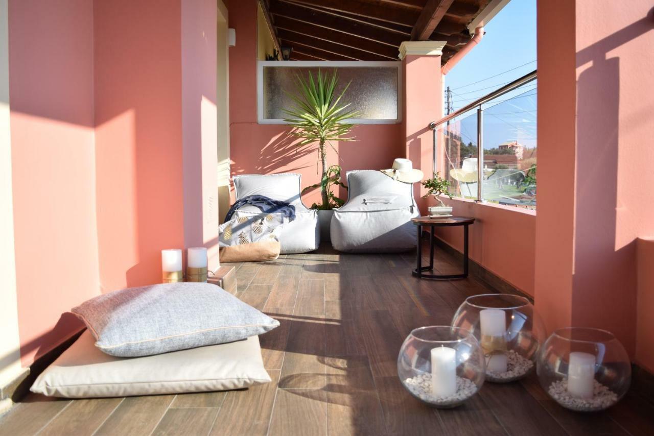 Corfu Seaview Maisonette - Sopra Il Mare Petriti  Bagian luar foto