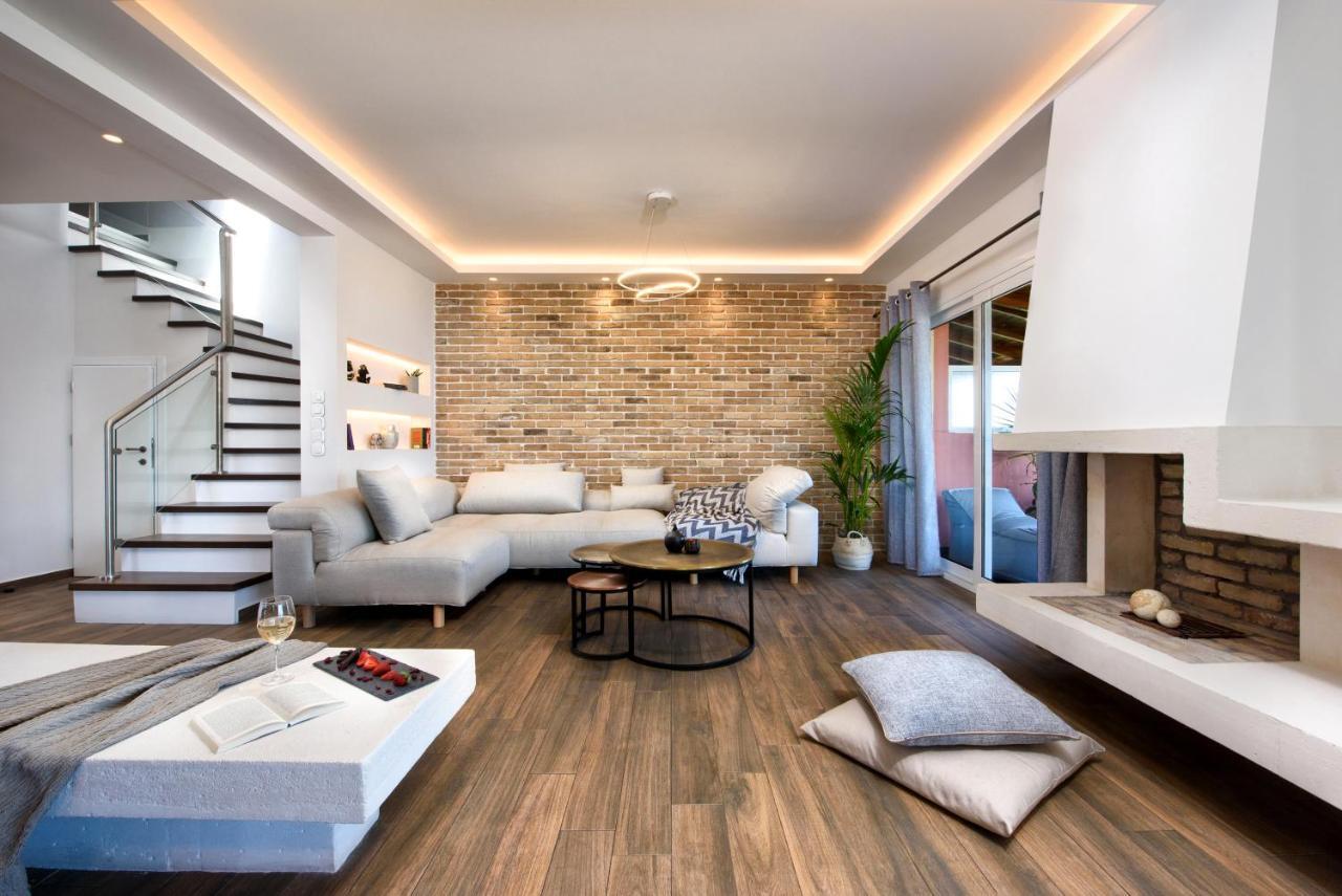 Corfu Seaview Maisonette - Sopra Il Mare Petriti  Bagian luar foto