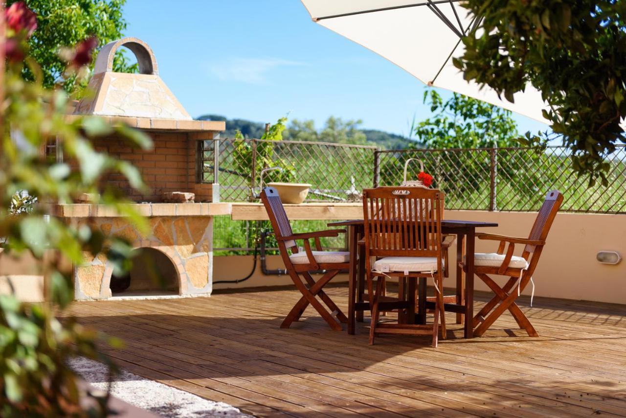 Corfu Seaview Maisonette - Sopra Il Mare Petriti  Bagian luar foto