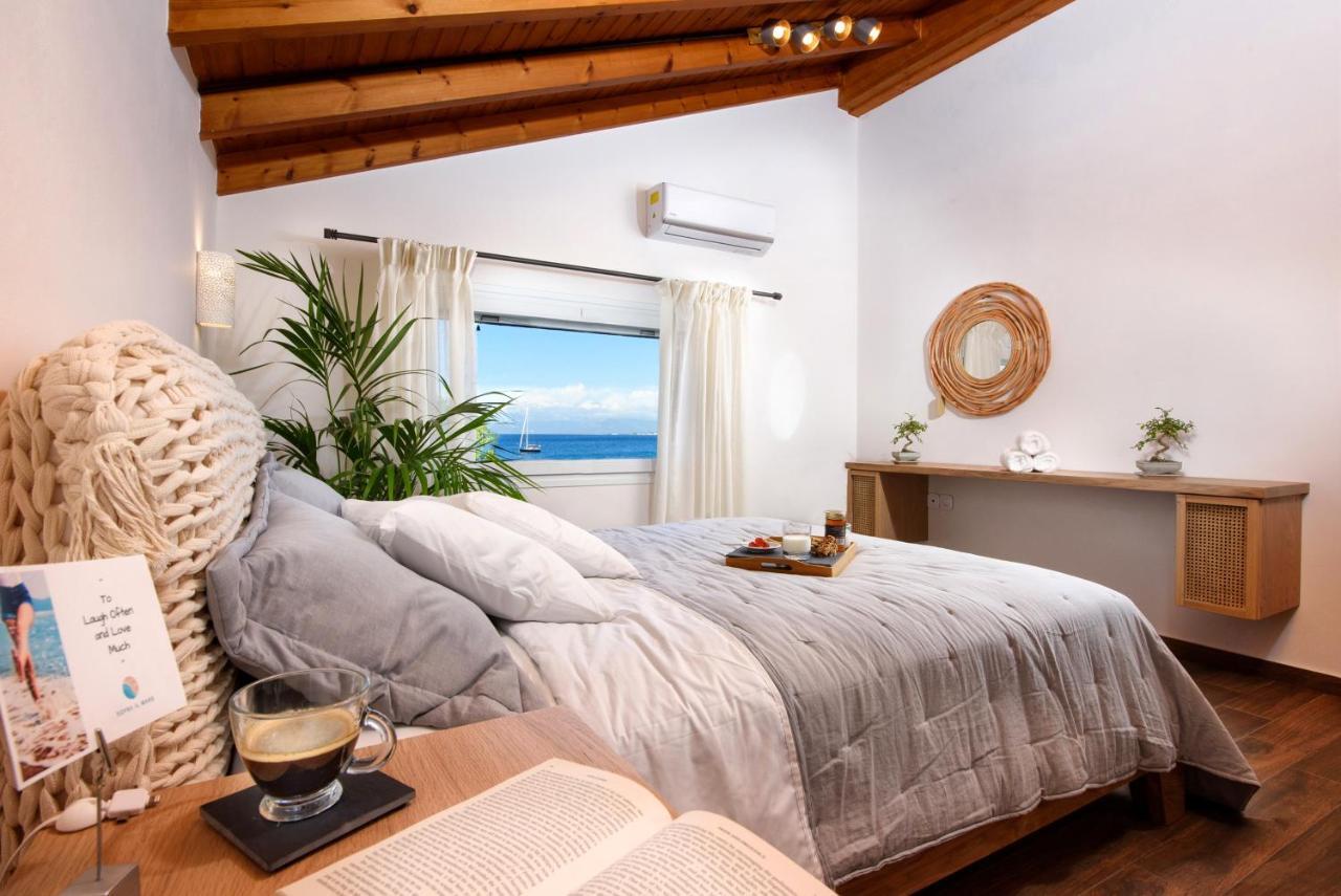 Corfu Seaview Maisonette - Sopra Il Mare Petriti  Bagian luar foto