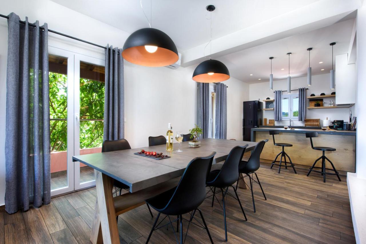 Corfu Seaview Maisonette - Sopra Il Mare Petriti  Bagian luar foto
