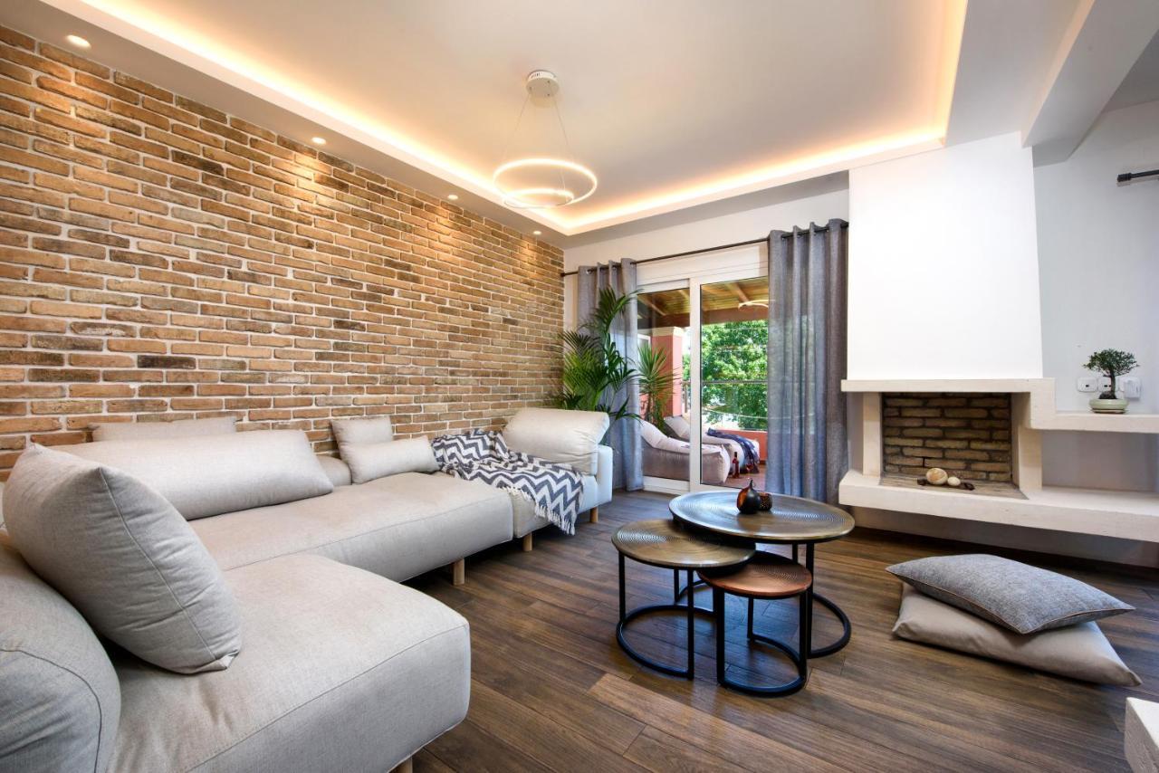 Corfu Seaview Maisonette - Sopra Il Mare Petriti  Bagian luar foto